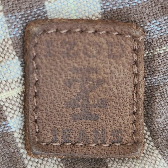 American Threads Brown Plaid Shorts – Size 38W - Picture 3 of 5